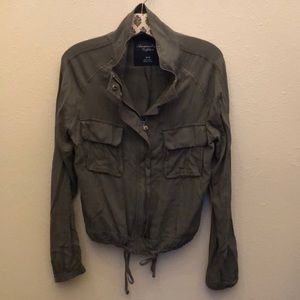 Bomber style lightweight jacket